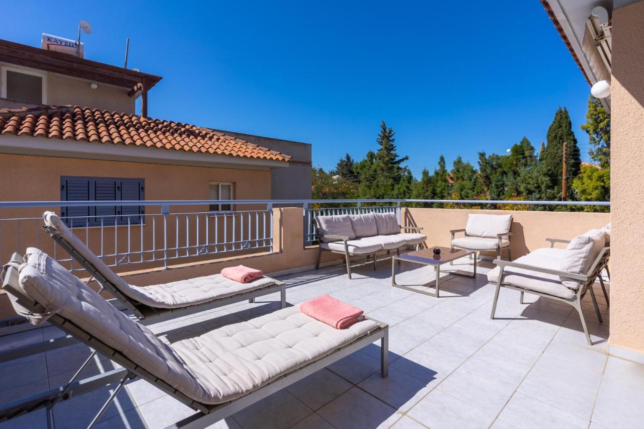 Summer Breeze Holiday Apartment With Pool Pafos Exterior foto